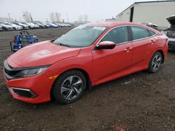 Vehiculos salvage en venta de Copart Rocky View County, AB: 2020 Honda Civic LX