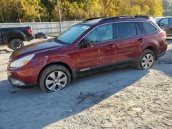 Subaru salvage cars for sale: 2011 Subaru Outback 2.5I Premium