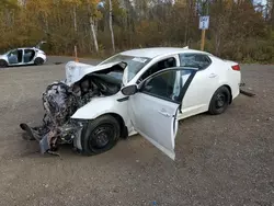 Salvage cars for sale at Cookstown, ON auction: 2015 KIA Optima LX