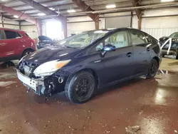 Salvage cars for sale at Lansing, MI auction: 2013 Toyota Prius