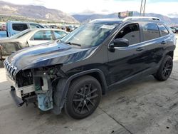 Salvage cars for sale at Farr West, UT auction: 2016 Jeep Cherokee Latitude