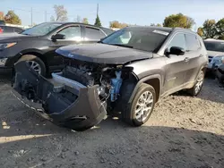 Salvage cars for sale at Lansing, MI auction: 2022 Jeep Compass Latitude LUX