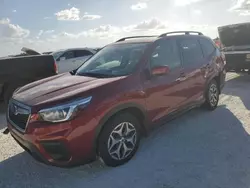 Carros dañados por inundaciones a la venta en subasta: 2019 Subaru Forester Premium