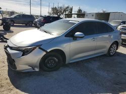 Salvage cars for sale at Riverview, FL auction: 2021 Toyota Corolla LE