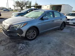 Salvage cars for sale at Riverview, FL auction: 2015 Hyundai Sonata SE