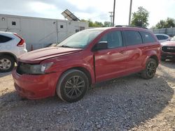 Salvage cars for sale at Oklahoma City, OK auction: 2018 Dodge Journey SE