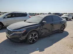 Salvage cars for sale at San Antonio, TX auction: 2021 Volkswagen Passat R-Line