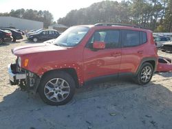 Salvage cars for sale at Seaford, DE auction: 2015 Jeep Renegade Latitude