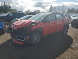 Salvage cars for sale at Bowmanville, ON auction: 2019 Hyundai Kona SEL