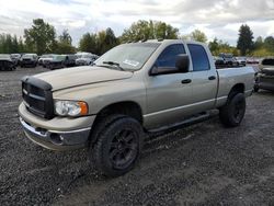 Salvage trucks for sale at Portland, OR auction: 2003 Dodge RAM 2500 ST