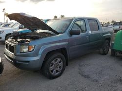 Salvage cars for sale from Copart Arcadia, FL: 2007 Honda Ridgeline RTX