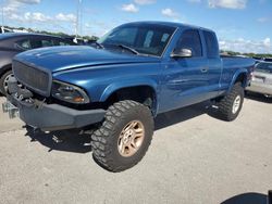 Salvage cars for sale at Riverview, FL auction: 2003 Dodge Dakota SXT