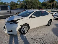 Carros salvage para piezas a la venta en subasta: 2018 Toyota Corolla L