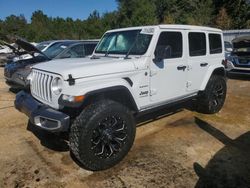 Salvage cars for sale at Midway, FL auction: 2020 Jeep Wrangler Unlimited Sahara