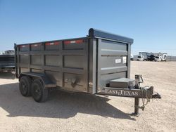 Salvage trucks for sale at Andrews, TX auction: 2023 East Manufacturing Texas Tral