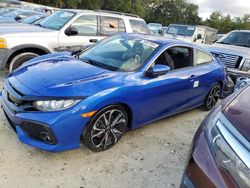 Honda salvage cars for sale: 2019 Honda Civic SI