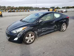 Salvage cars for sale at Dunn, NC auction: 2013 Hyundai Elantra GLS