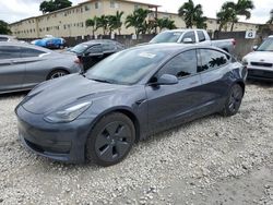 Salvage cars for sale at Opa Locka, FL auction: 2023 Tesla Model 3