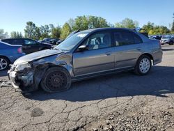 Salvage cars for sale at Portland, OR auction: 2004 Honda Civic LX