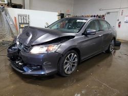 Salvage cars for sale from Copart Elgin, IL: 2014 Honda Accord Sport