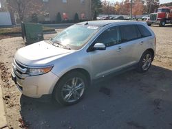 Salvage cars for sale from Copart Glassboro, NJ: 2012 Ford Edge SEL