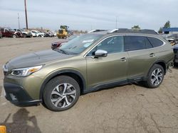 2021 Subaru Outback Touring en venta en Woodhaven, MI