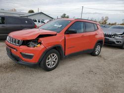 Carros salvage sin ofertas aún a la venta en subasta: 2018 Jeep Compass Sport