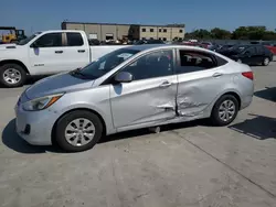 Salvage cars for sale at Wilmer, TX auction: 2016 Hyundai Accent SE