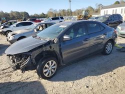 2016 Toyota Corolla L en venta en Augusta, GA