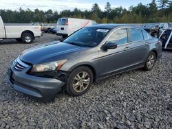 2012 Honda Accord SE en venta en Windham, ME