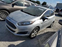 Salvage cars for sale at Apopka, FL auction: 2015 Ford Fiesta SE