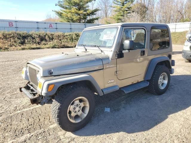 2003 Jeep Wrangler / TJ Sport