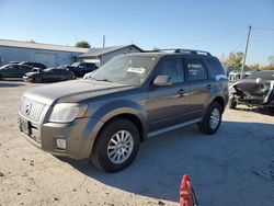 Carros salvage a la venta en subasta: 2011 Mercury Mariner Premier