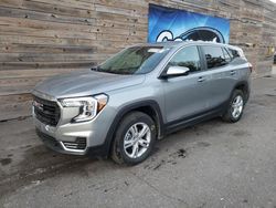 Salvage cars for sale at Blaine, MN auction: 2024 GMC Terrain SLE