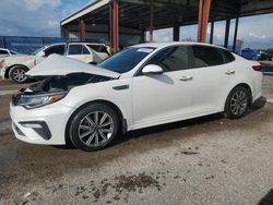 Salvage cars for sale at Riverview, FL auction: 2019 KIA Optima LX