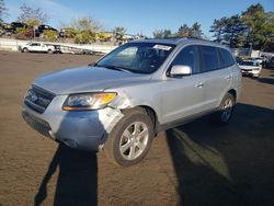 Salvage cars for sale at New Britain, CT auction: 2008 Hyundai Santa FE SE