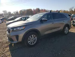 Salvage cars for sale at Chalfont, PA auction: 2019 KIA Sorento L