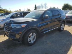 Salvage cars for sale at Bowmanville, ON auction: 2023 Ford Explorer XLT