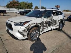 Toyota Vehiculos salvage en venta: 2021 Toyota Highlander Limited