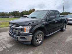 Flood-damaged cars for sale at auction: 2018 Ford F150 Super Cab