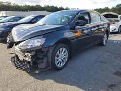 Salvage cars for sale at Exeter, RI auction: 2018 Nissan Sentra S