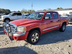 Dodge Dakota Quad Laramie salvage cars for sale: 2005 Dodge Dakota Quad Laramie