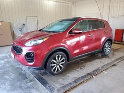 Salvage cars for sale at Madisonville, TN auction: 2017 KIA Sportage EX