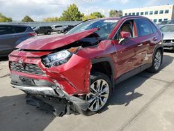 Carros salvage para piezas a la venta en subasta: 2021 Toyota Rav4 Limited