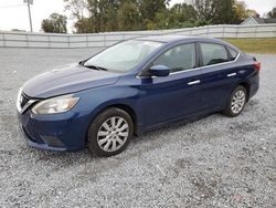 Salvage cars for sale at Gastonia, NC auction: 2017 Nissan Sentra S