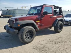 Jeep Wrangler x salvage cars for sale: 2007 Jeep Wrangler X