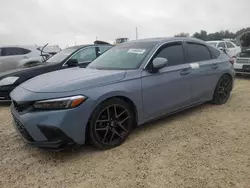 Salvage cars for sale at Arcadia, FL auction: 2022 Honda Civic Sport Touring