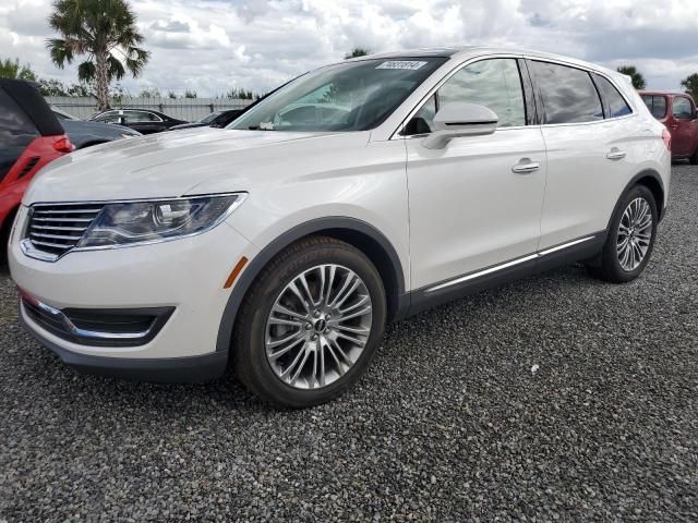 2016 Lincoln MKX Reserve