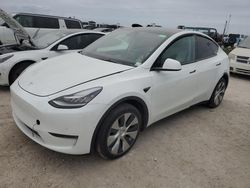 Flood-damaged cars for sale at auction: 2021 Tesla Model Y