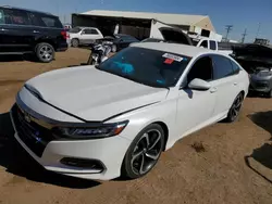 Salvage cars for sale from Copart Brighton, CO: 2018 Honda Accord Sport